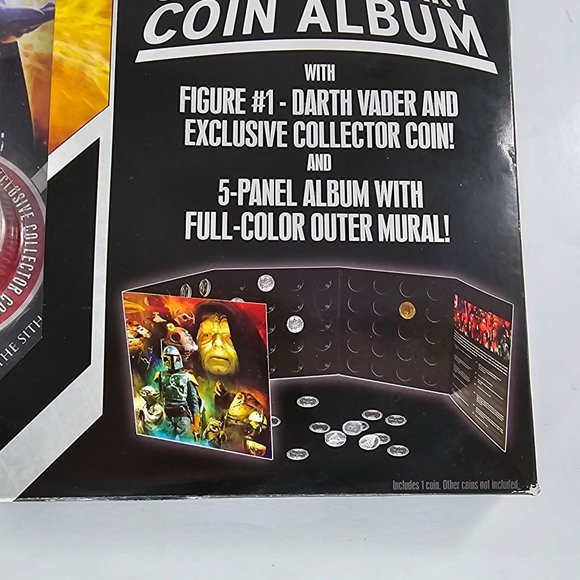 Star Wars Darth Vader 30th Anniversary Collector's Coin And Album Set #1 Figure - Picture 5 of 8
